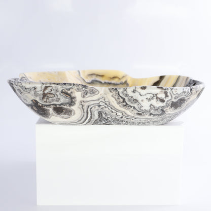 Zebra Onyx Bowl - Expert Wholesale and Supplier of Wholesale Crystals & Bulk Gemstones, ["Bowls","Mexico","onyx"]