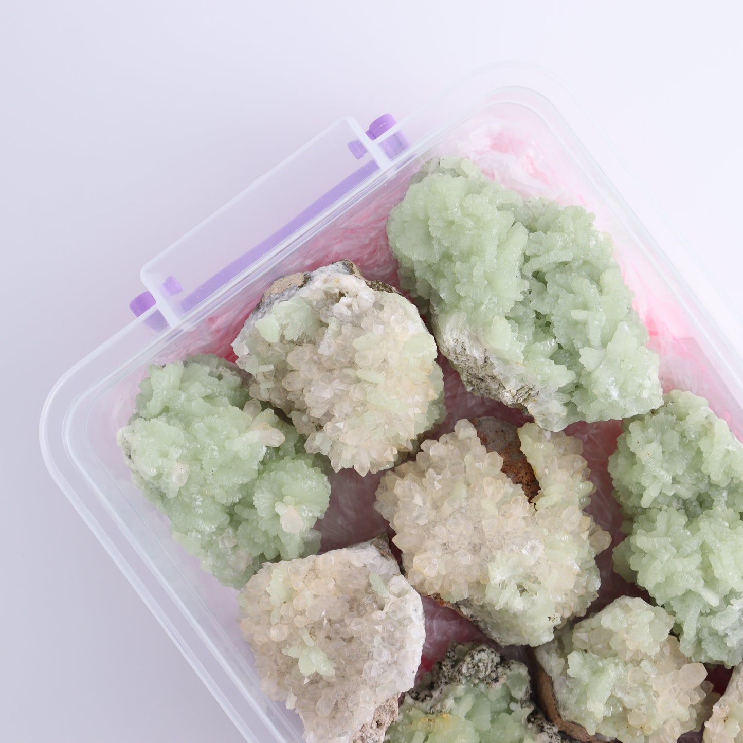 Prehnite Flat from Morocco - Expert Wholesale and Supplier of Wholesale Crystals & Bulk Gemstones, ["Clusters","Flats","Morocco","Prehnite"]