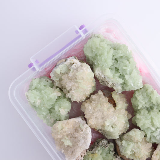 Prehnite Flat from Morocco