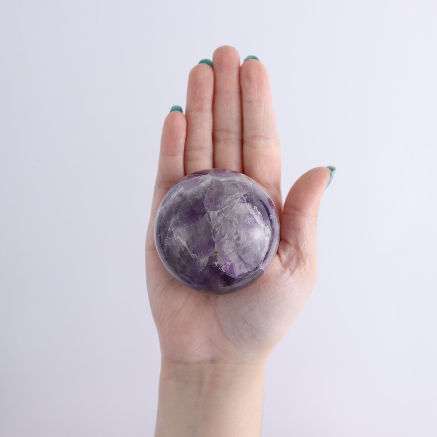 Amethyst Spheres Set of 6 - Expert Wholesale and Supplier of Wholesale Crystals & Bulk Gemstones, ["Amethyst","Brazil","Spheres"]
