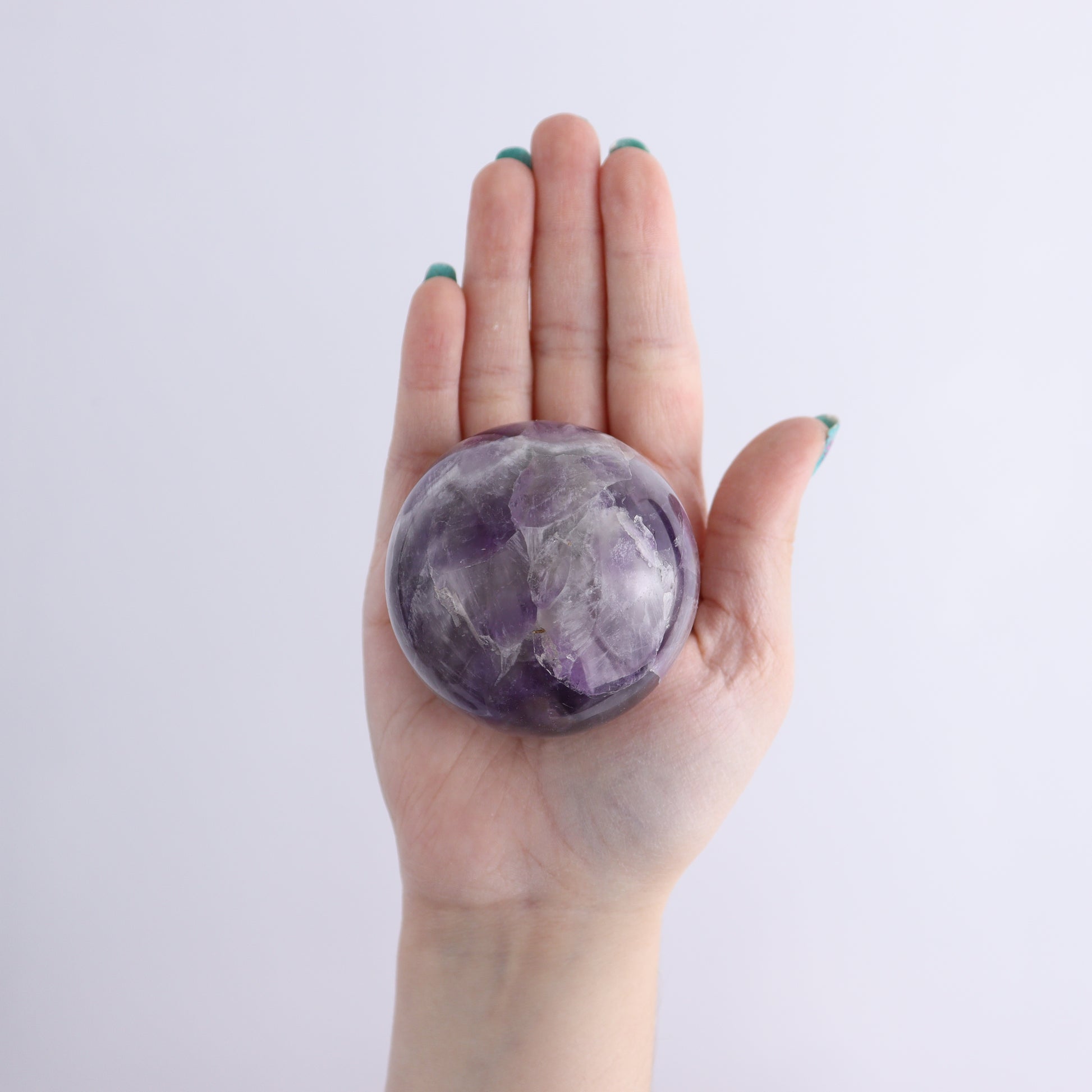 Amethyst Spheres Set of 6 - Expert Wholesale and Supplier of Wholesale Crystals & Bulk Gemstones, ["Amethyst","Brazil","Spheres"]
