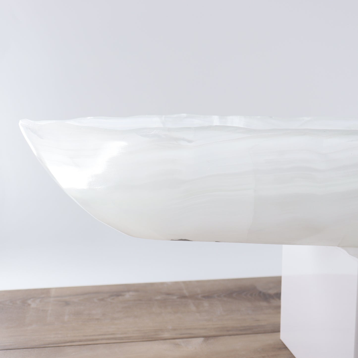 Mexican Onyx/Calcite Canoe Bowl - Expert Wholesale and Supplier of Wholesale Crystals & Bulk Gemstones, ["Bowls","Calcite","canoe","Mexico","onyx"]