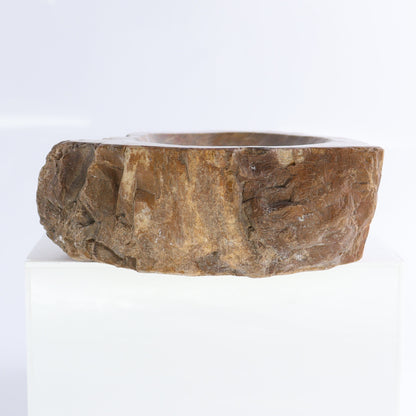 Petrified Wood Bowls Set of 2 - Expert Wholesale and Supplier of Wholesale Crystals & Bulk Gemstones, ["Bowls","Indonesia","Petrified Wood"]