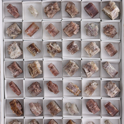 Purple Aragonite Set of 54 - Expert Wholesale and Supplier of Wholesale Crystals & Bulk Gemstones, ["aragonite","Purple Aragonite","Spain"]