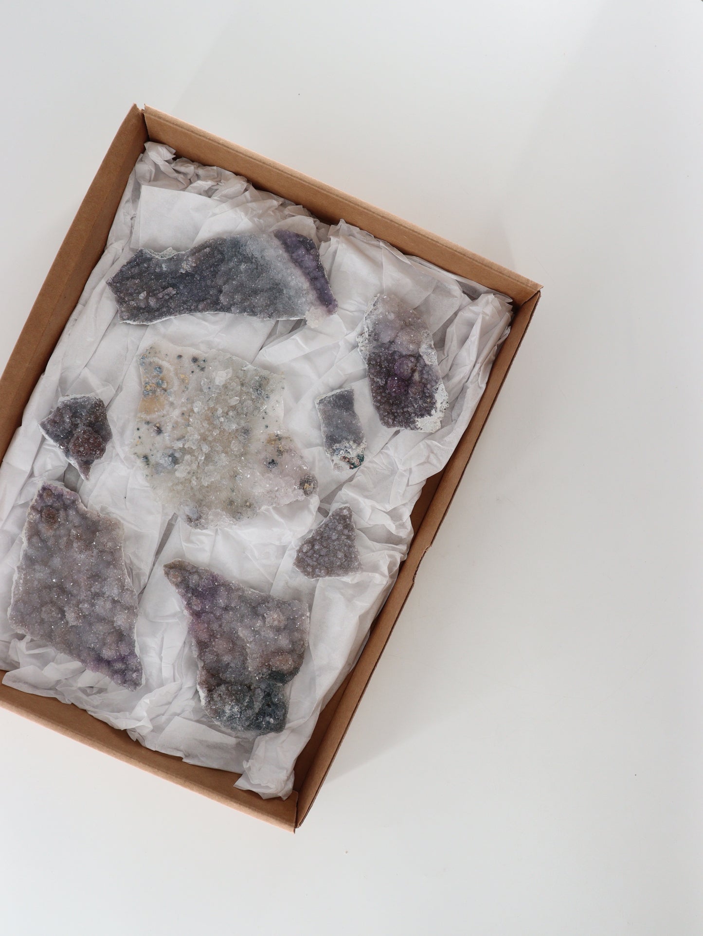 Amethyst Flower Set of 8 - Expert Wholesale and Supplier of Wholesale Crystals & Bulk Gemstones, []