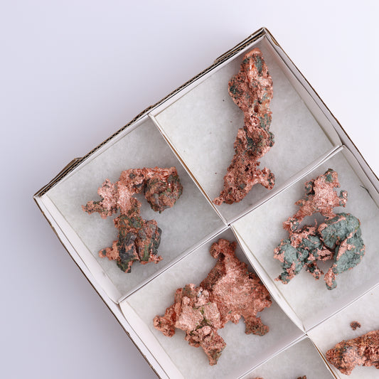 Native Copper Flat of 6