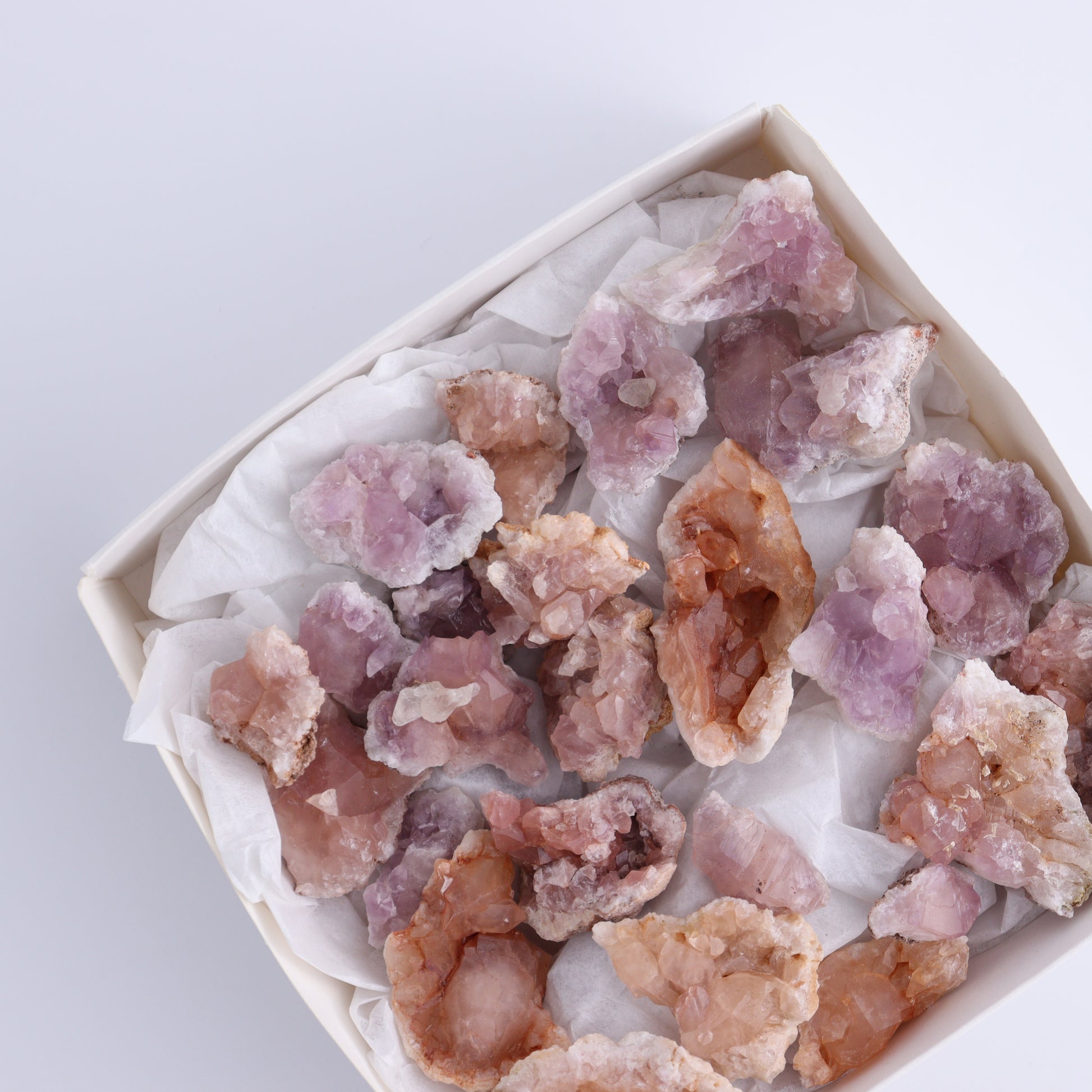 Pink Amethyst Roughs Flat - Expert Wholesale and Supplier of Wholesale Crystals & Bulk Gemstones, ["Amethyst","Pink Amethyst"]