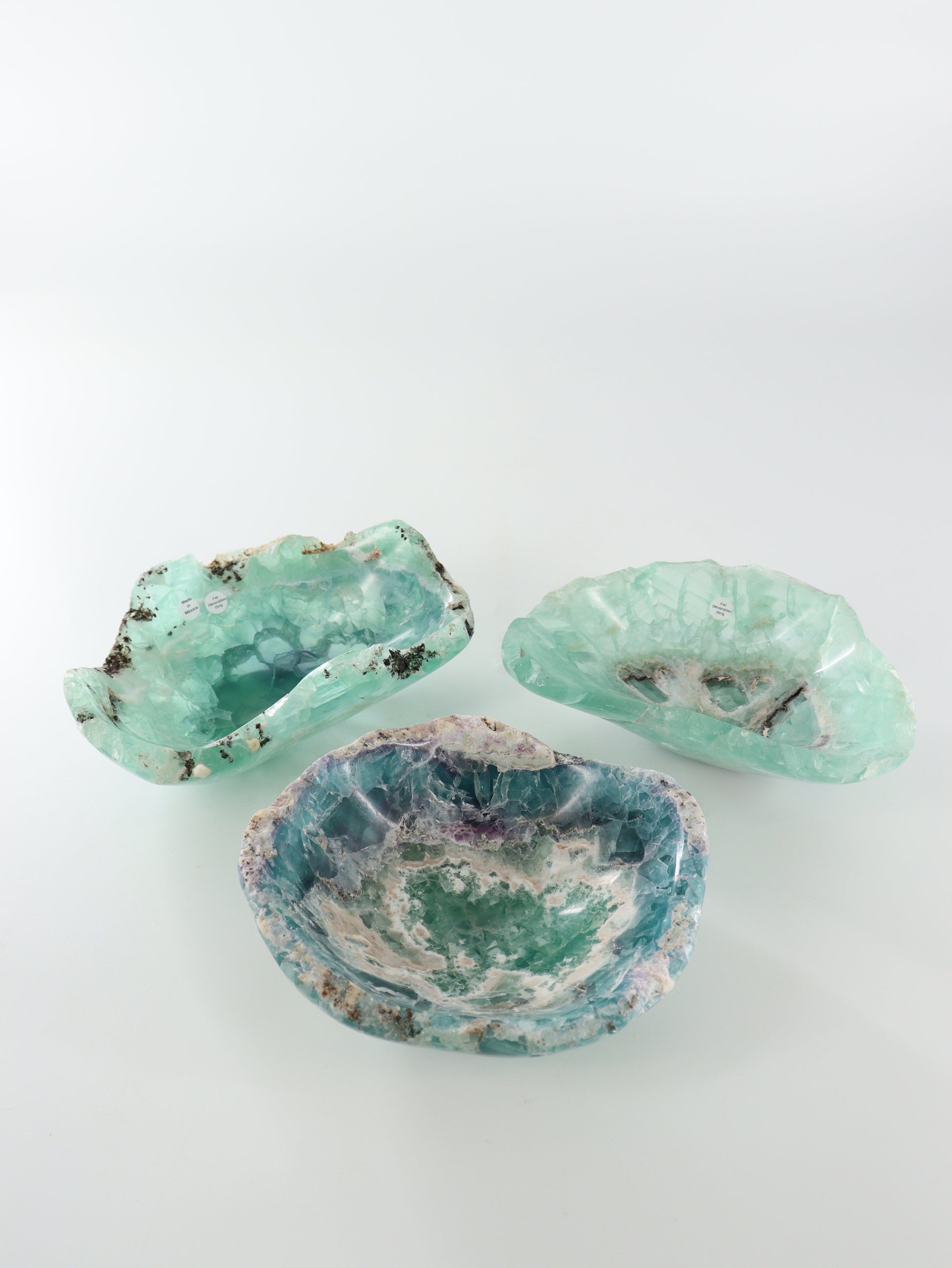 Fluorite Bowls Set of 3 - Expert Wholesale and Supplier of Wholesale Crystals & Bulk Gemstones, []