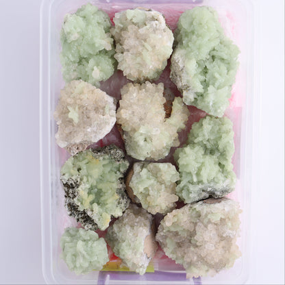 Prehnite Flat from Morocco - Expert Wholesale and Supplier of Wholesale Crystals & Bulk Gemstones, ["Clusters","Flats","Morocco","Prehnite"]