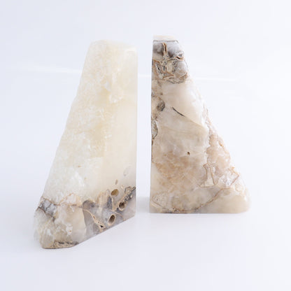 Calcite/Onyx Bookends Set of 10 pairs - Expert Wholesale and Supplier of Wholesale Crystals & Bulk Gemstones, ["Bookends","Calcite","onyx"]