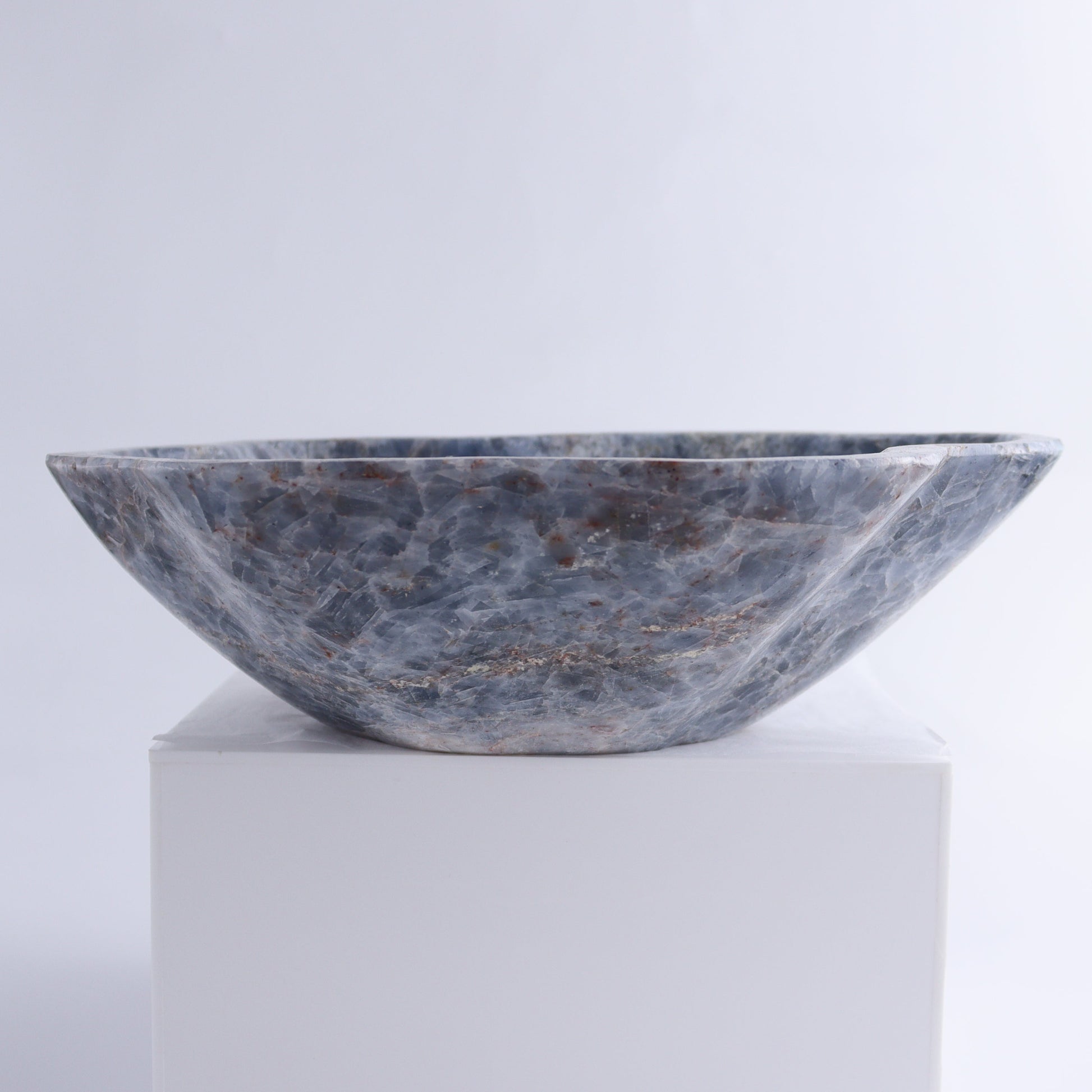 Blue Calcite Bowl - Expert Wholesale and Supplier of Wholesale Crystals & Bulk Gemstones, ["Blue Calcite","bowl","Bowls","Calcite","Mexico"]