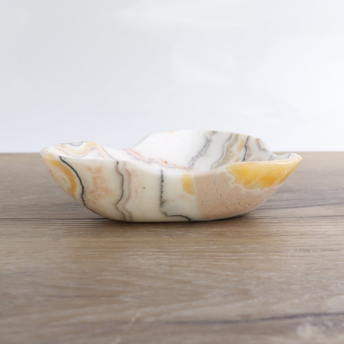 Mexican Onyx/Calcite Bowls Set of 2