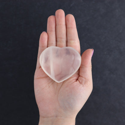 Girasol Quartz Hearts Set of 9 - Expert Wholesale and Supplier of Wholesale Crystals & Bulk Gemstones, ["Girasol","Girasol Quartz","Hearts","Quartz"]