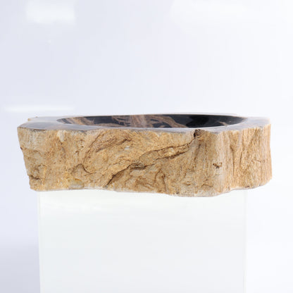 Petrified Wood Bowls Set of 2 - Expert Wholesale and Supplier of Wholesale Crystals & Bulk Gemstones, ["Bowls","Indonesia","Petrified Wood"]