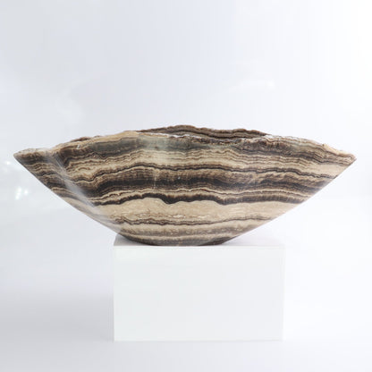 Mexican Onyx/Calcite Bowl 14"