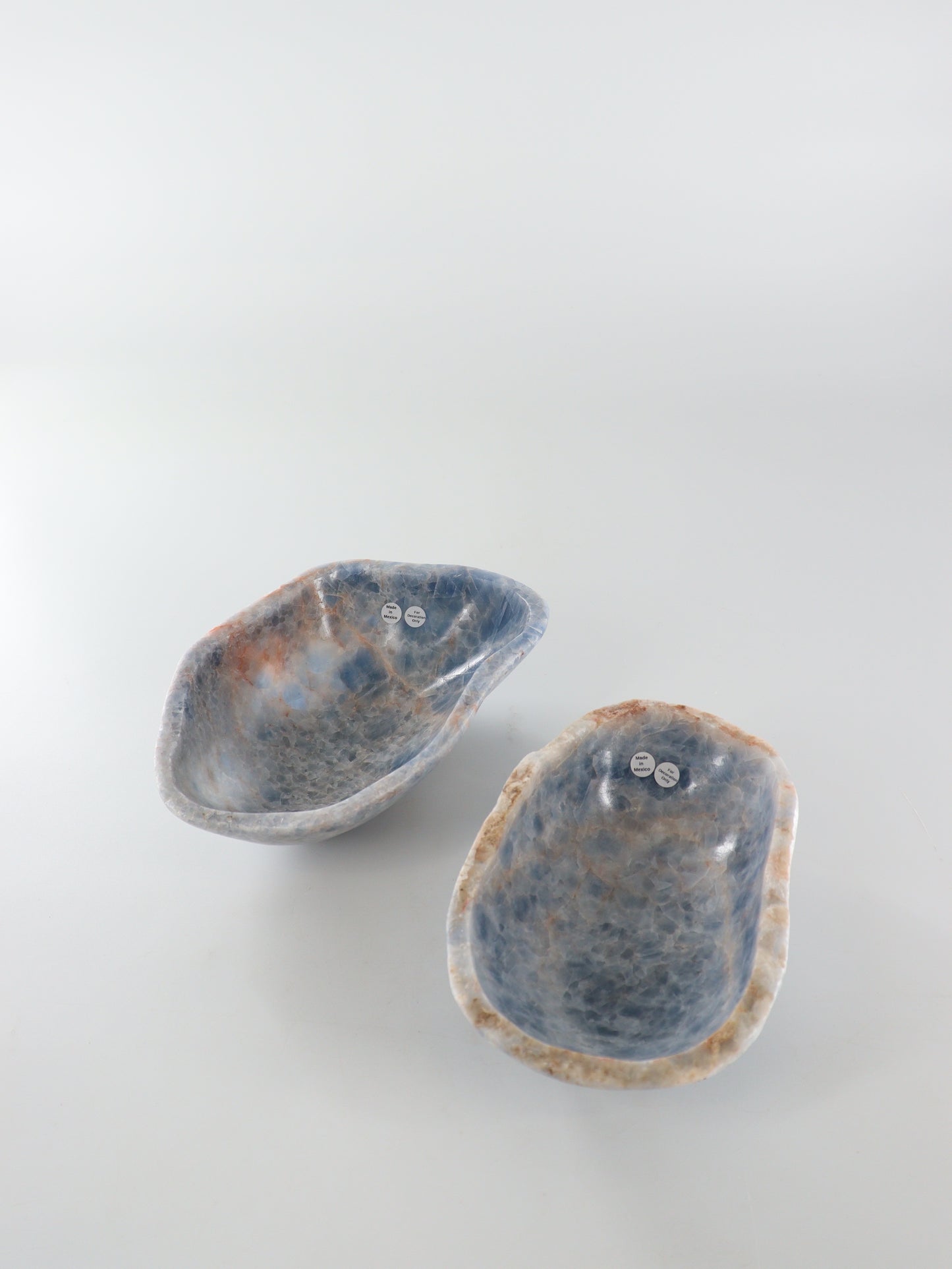 Calcite Bowls Set of 2 - Expert Wholesale and Supplier of Wholesale Crystals & Bulk Gemstones, []