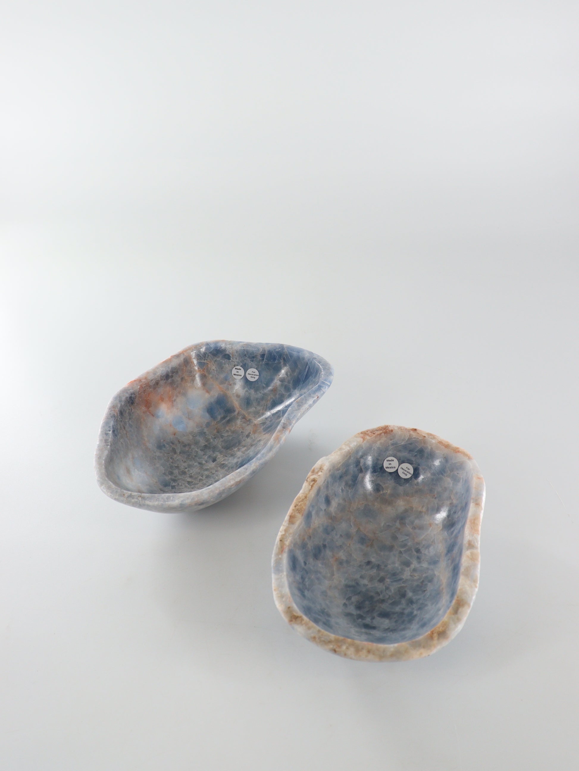 Calcite Bowls Set of 2 - Expert Wholesale and Supplier of Wholesale Crystals & Bulk Gemstones, []