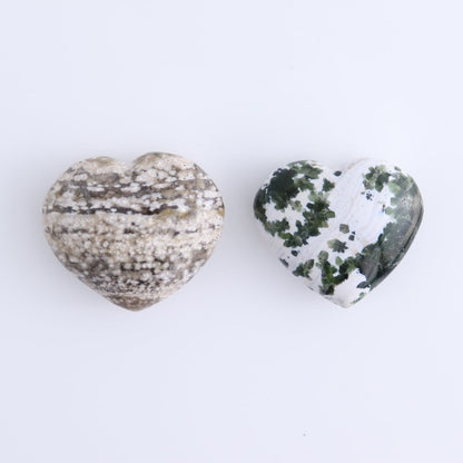 Ocean Jasper Hearts Set of 10