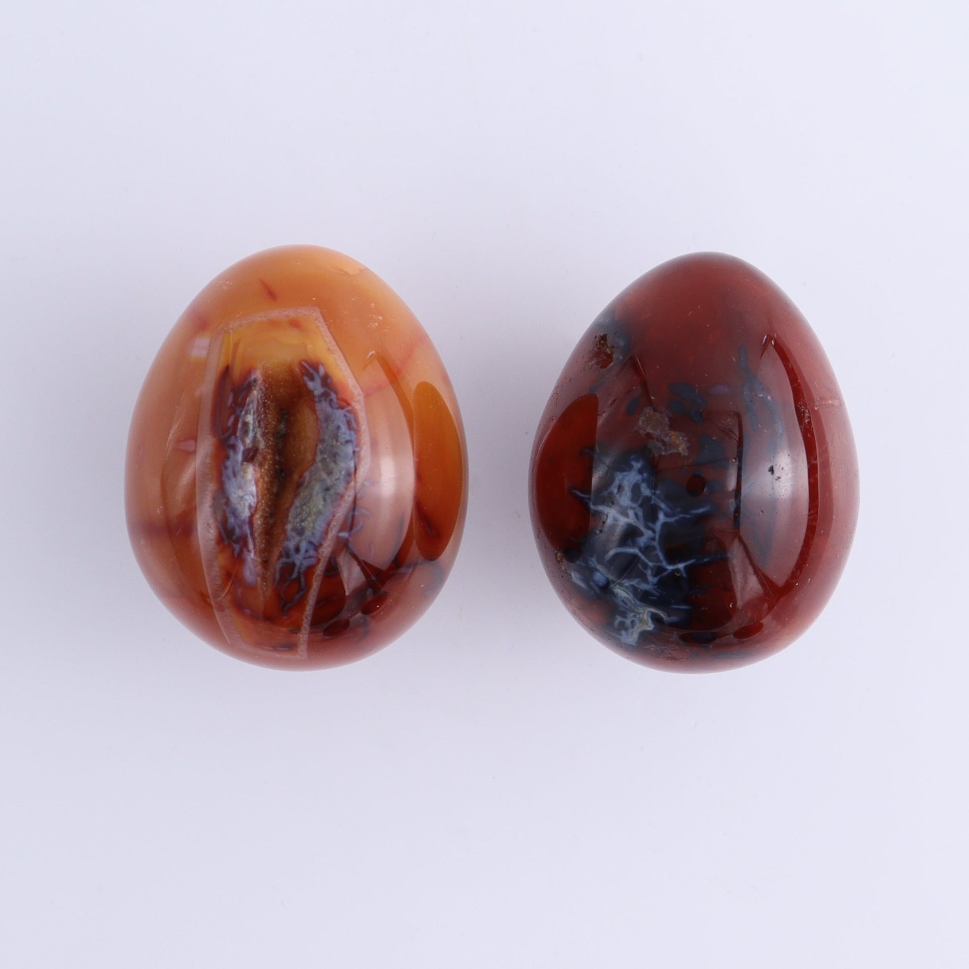 Carnelian Eggs Set of 12 - Expert Wholesale and Supplier of Wholesale Crystals & Bulk Gemstones, ["carnelian","Eggs","Madagascar"]