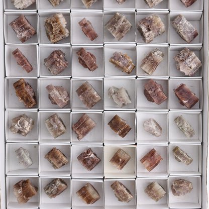 Purple Aragonite Set of 54 - Expert Wholesale and Supplier of Wholesale Crystals & Bulk Gemstones, ["aragonite","Purple Aragonite","Spain"]