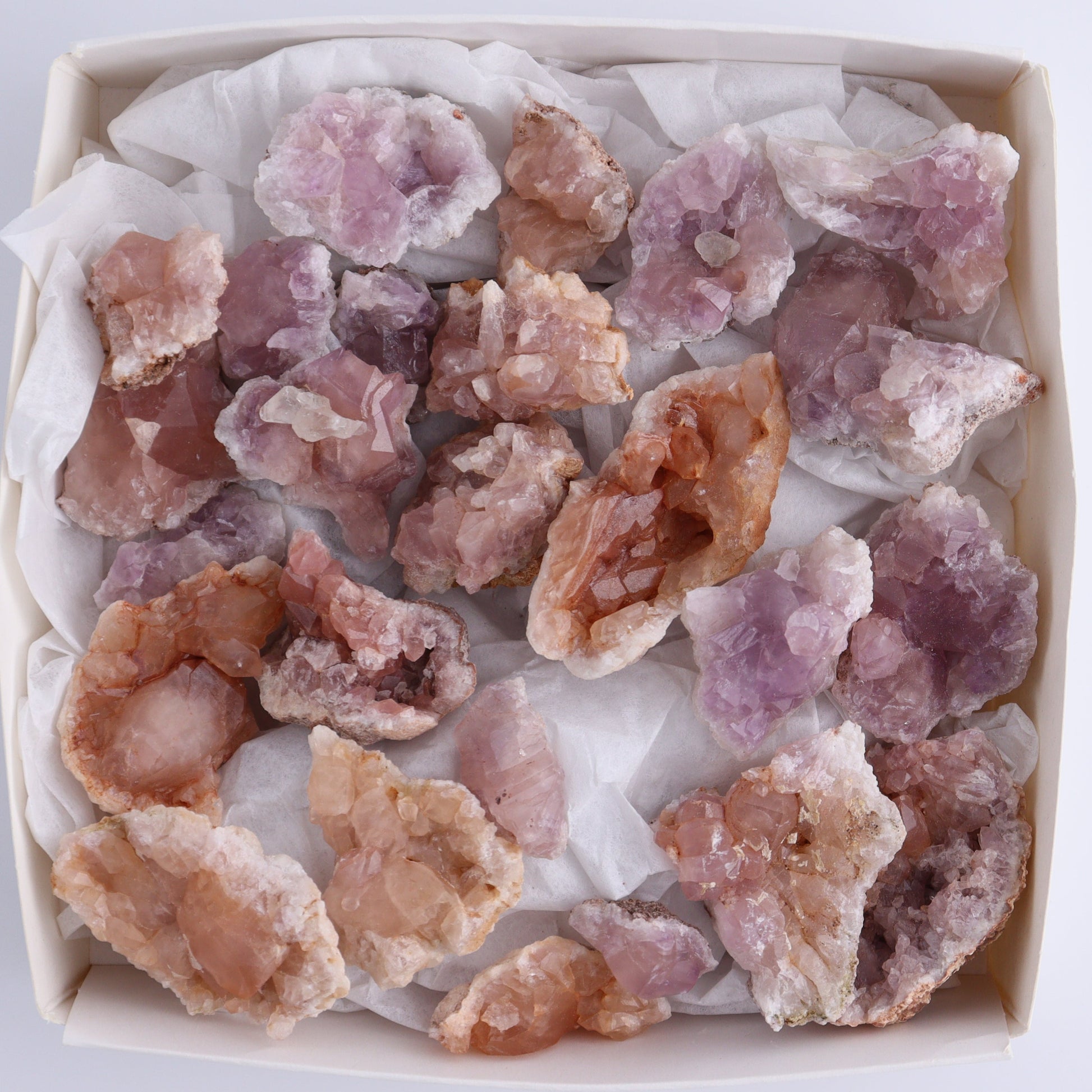 Pink Amethyst Roughs Flat - Expert Wholesale and Supplier of Wholesale Crystals & Bulk Gemstones, ["Amethyst","Pink Amethyst"]
