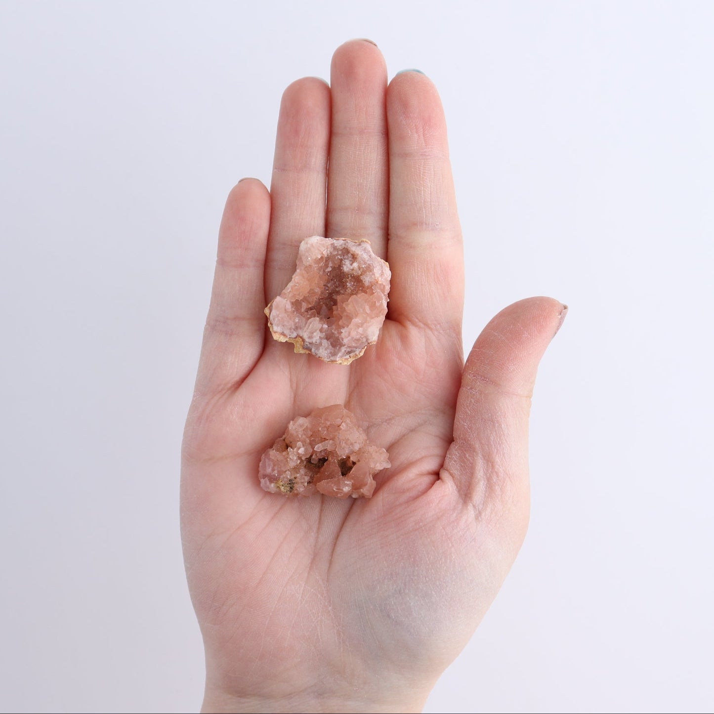 Pink Amethyst Clusters Set of 30