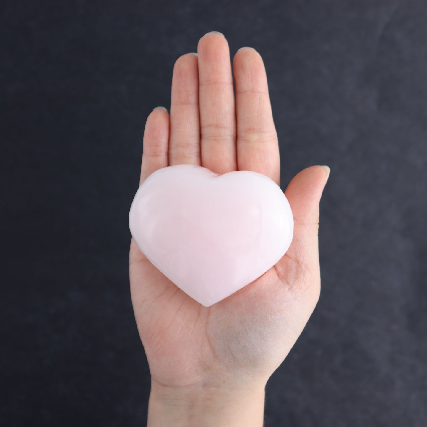 Pink Mangano Calcite Hearts Set of 6 - Expert Wholesale and Supplier of Wholesale Crystals & Bulk Gemstones, ["Calcite","Hearts","Madagascar","Pink Calcite"]