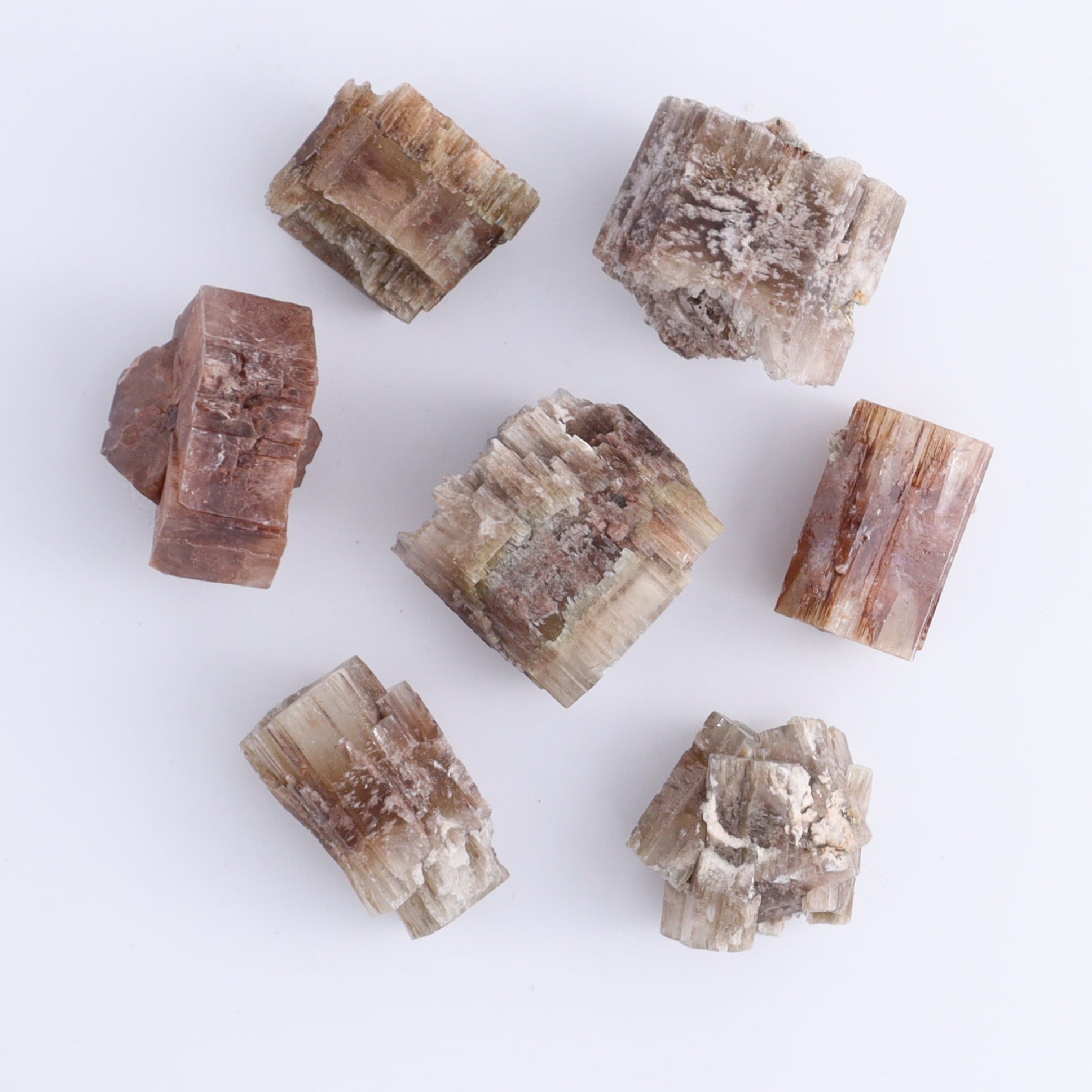 Purple Aragonite Set of 54 - Expert Wholesale and Supplier of Wholesale Crystals & Bulk Gemstones, ["aragonite","Purple Aragonite","Spain"]