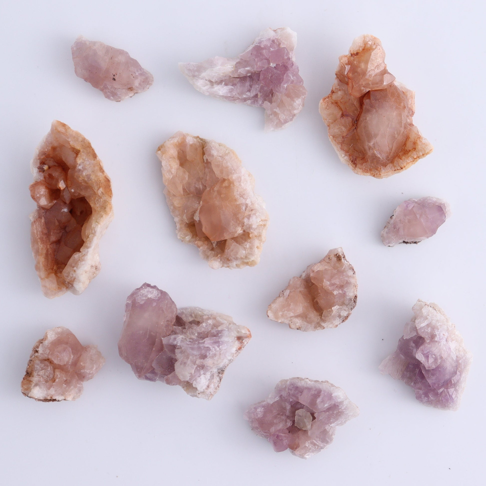 Pink Amethyst Roughs Flat - Expert Wholesale and Supplier of Wholesale Crystals & Bulk Gemstones, ["Amethyst","Pink Amethyst"]
