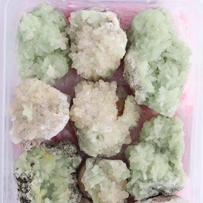 Prehnite Flat from Morocco - Expert Wholesale and Supplier of Wholesale Crystals & Bulk Gemstones, ["Clusters","Flats","Morocco","Prehnite"]