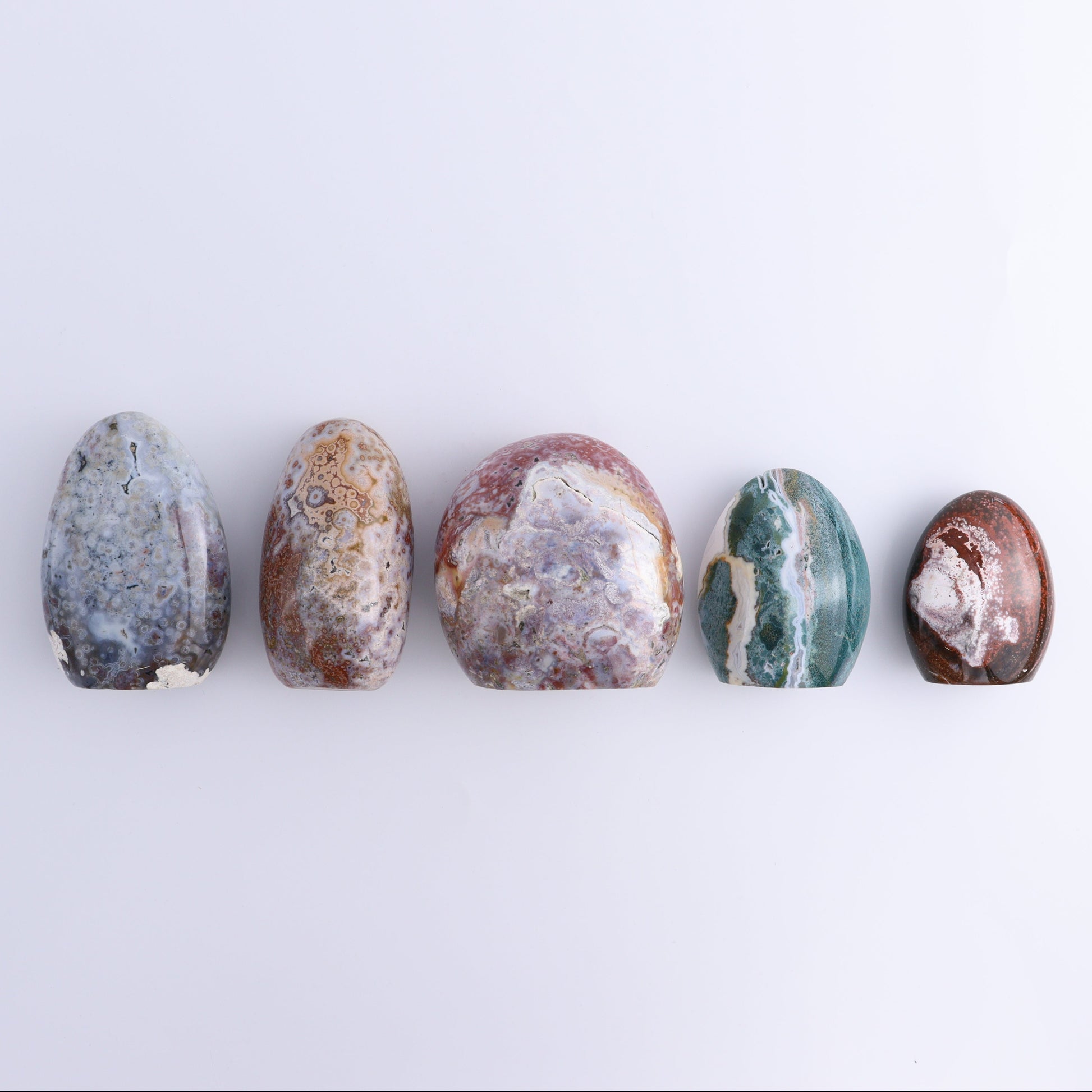 Ocean Jasper Freeform Set of 5 - Expert Wholesale and Supplier of Wholesale Crystals & Bulk Gemstones, ["Freeforms","jasper","Ocean Jasper"]