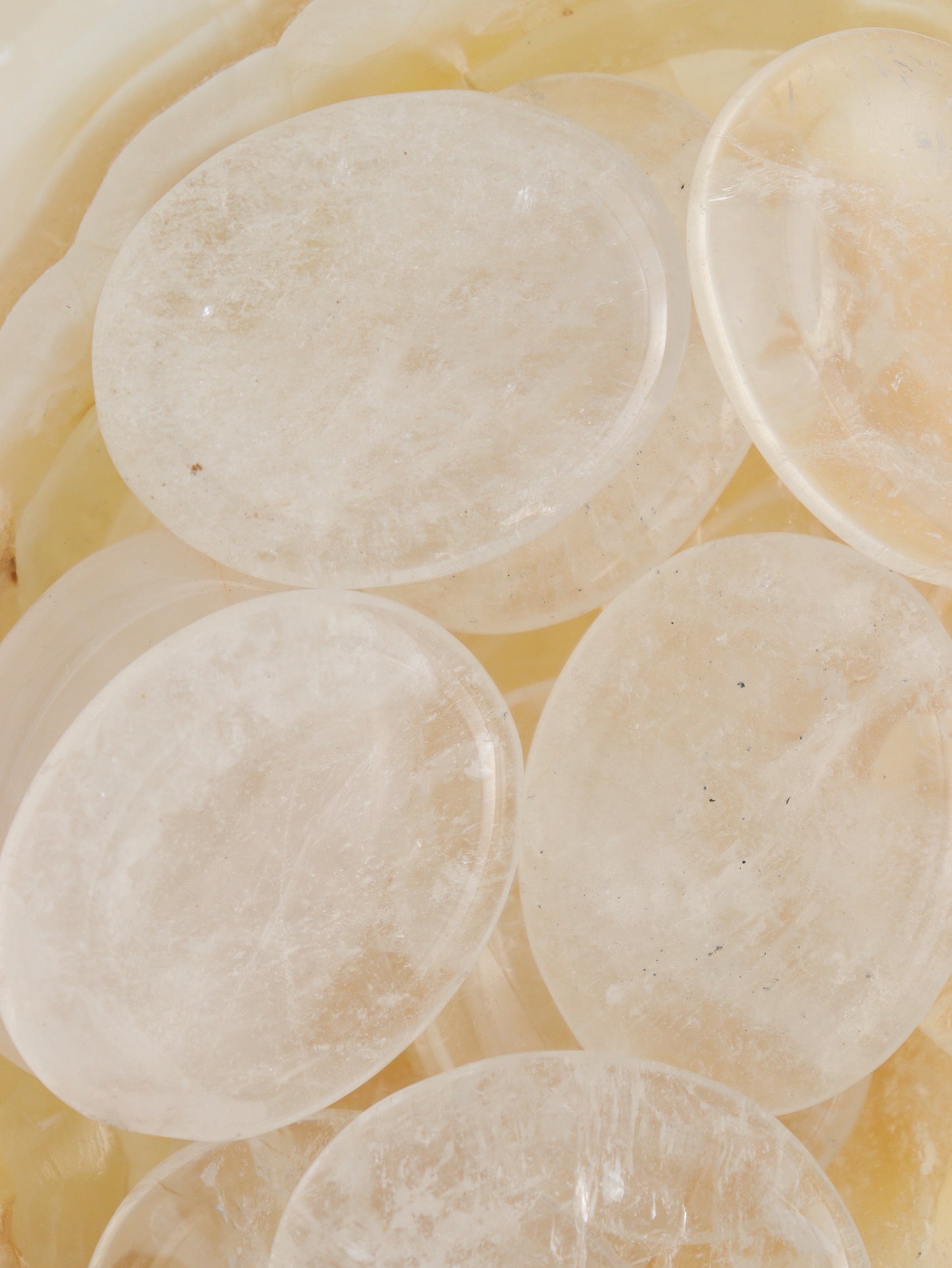 1/2kg Clear Quartz Worry Stones - Expert Supplier of Wholesale Crystals & Bulk Gemstones