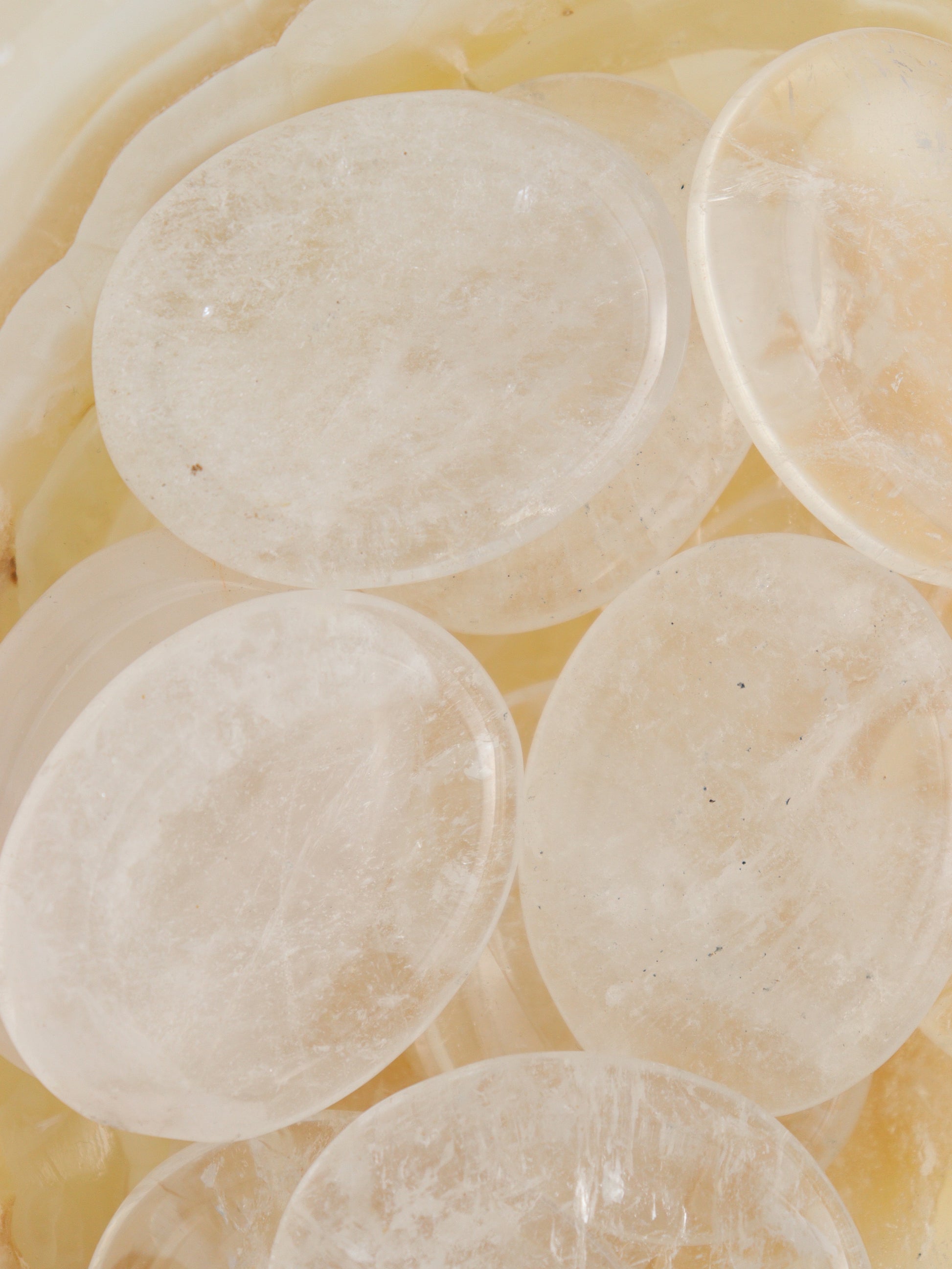 1/2kg Clear Quartz Worry Stones - Expert Supplier of Wholesale Crystals & Bulk Gemstones