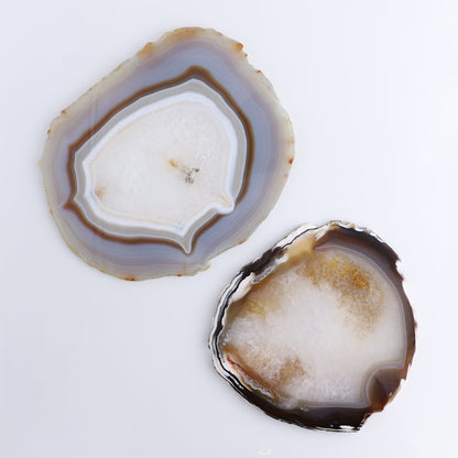 Agate Slices Set of 5