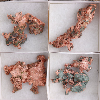 Native Copper Flat of 6 - Expert Wholesale and Supplier of Wholesale Crystals & Bulk Gemstones, ["copper","Freeforms","Native Copper","United States"]