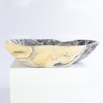 Zebra Onyx Bowl - Expert Wholesale and Supplier of Wholesale Crystals & Bulk Gemstones, ["Bowls","Mexico","onyx"]