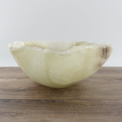Mexican Onyx/Calcite Bowl 16"