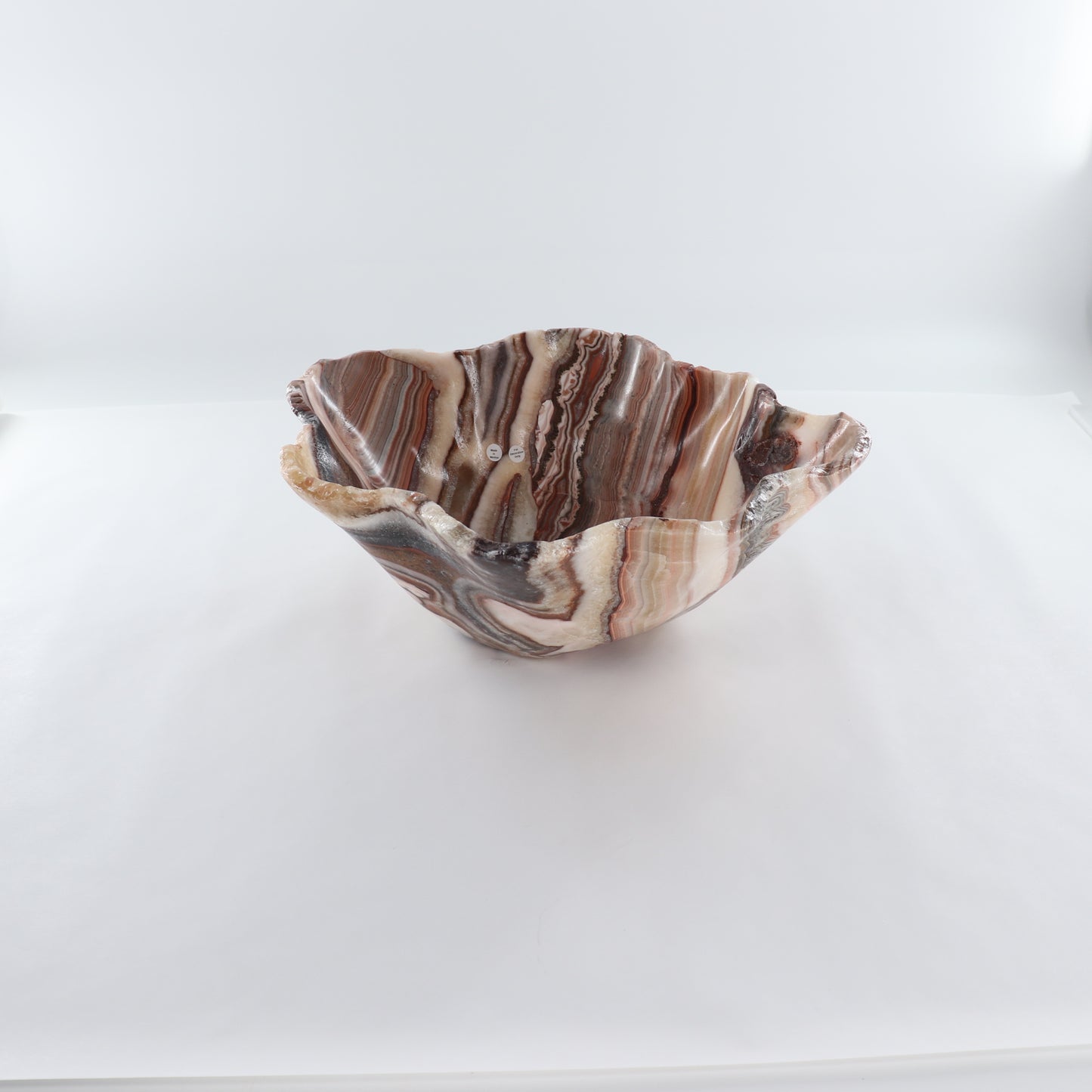 Mexican Onyx/Calcite Bowl 15"