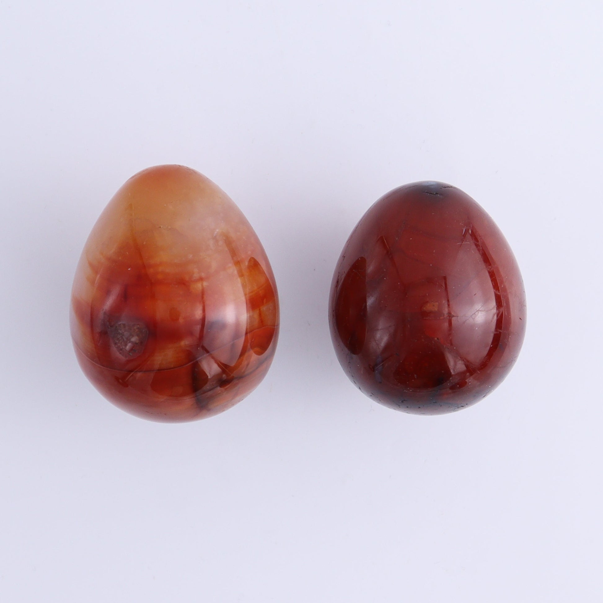 Carnelian Eggs Set of 12 - Expert Wholesale and Supplier of Wholesale Crystals & Bulk Gemstones, ["carnelian","Eggs","Madagascar"]
