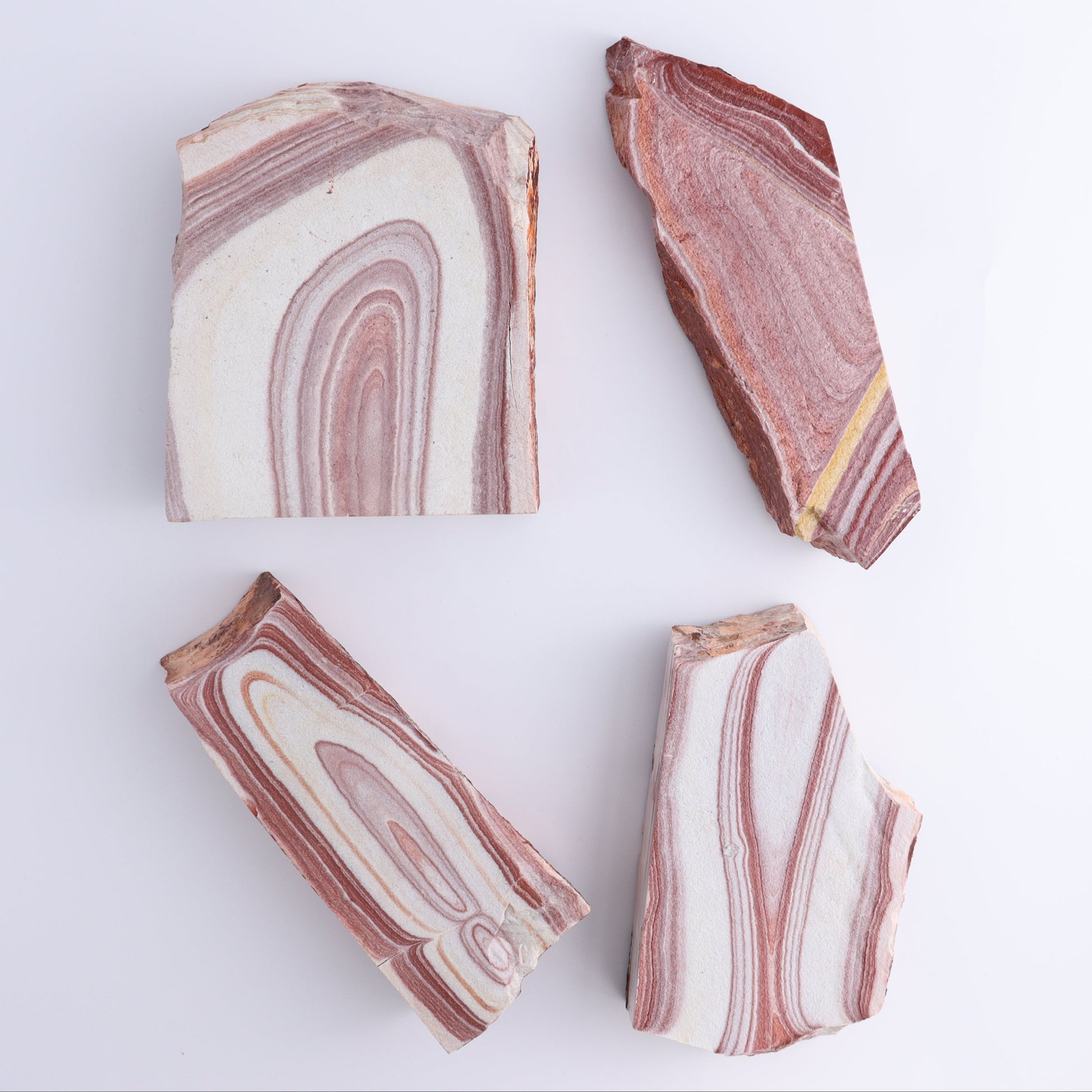 Rhyolite Slabs Set of 4 - Expert Wholesale and Supplier of Wholesale Crystals & Bulk Gemstones, ["Rhyolite","Slices and Slabs"]