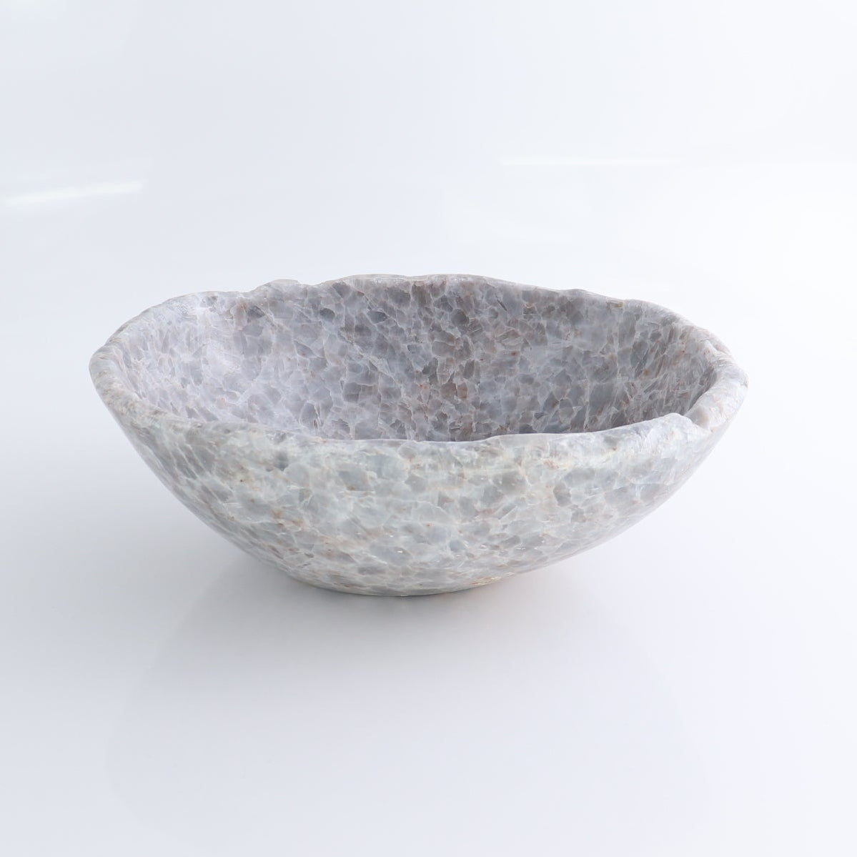 Blue Calcite Bowl 10"
