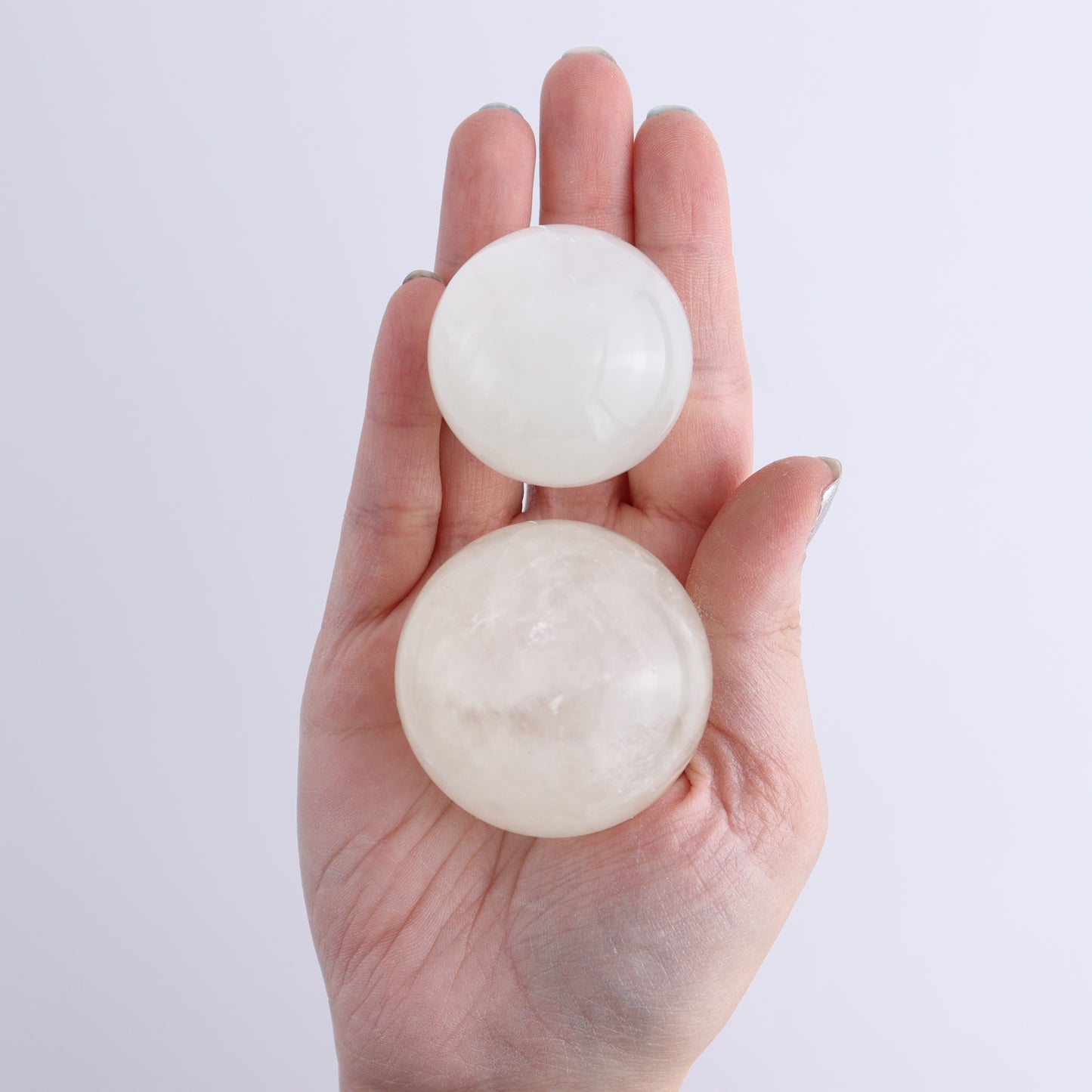 Calcite Spheres Set of 9 - Expert Wholesale and Supplier of Wholesale Crystals & Bulk Gemstones, ["Calcite","Mexico","Spheres"]