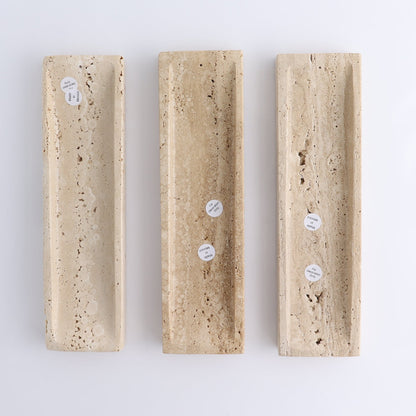 One Travertine Incense Holder | Mi Esperanza Minerals | Supplier of Crystals and Onyx
