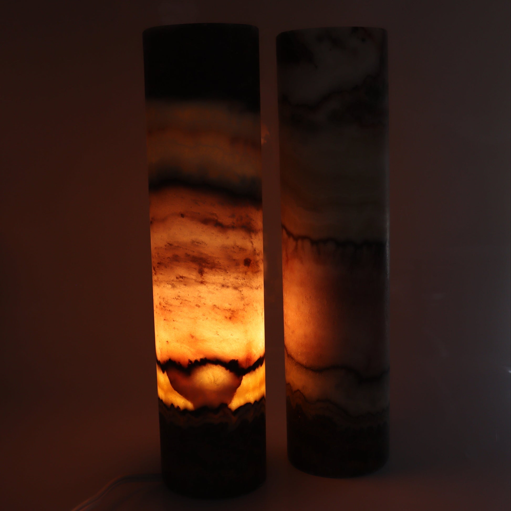 Onyx Lamps Set of 2 - Expert Wholesale and Supplier of Wholesale Crystals & Bulk Gemstones, ["Lamps","Mexico","onyx"]