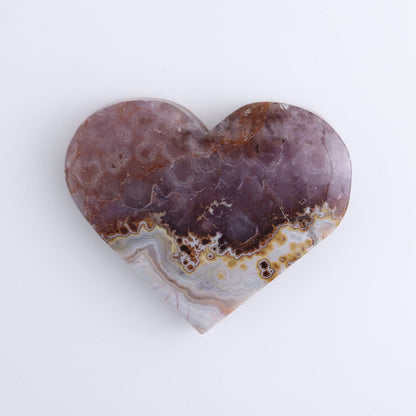 Amethyst Hearts Set of 3