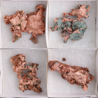 Native Copper Flat of 6 - Expert Wholesale and Supplier of Wholesale Crystals & Bulk Gemstones, ["copper","Freeforms","Native Copper","United States"]
