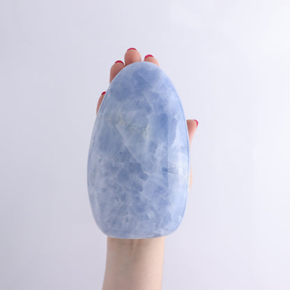 Blue Calcite Set of 4 - Expert Wholesale and Supplier of Wholesale Crystals & Bulk Gemstones, ["Blue Calcite","Calcite","Freeform","Madagascar"]