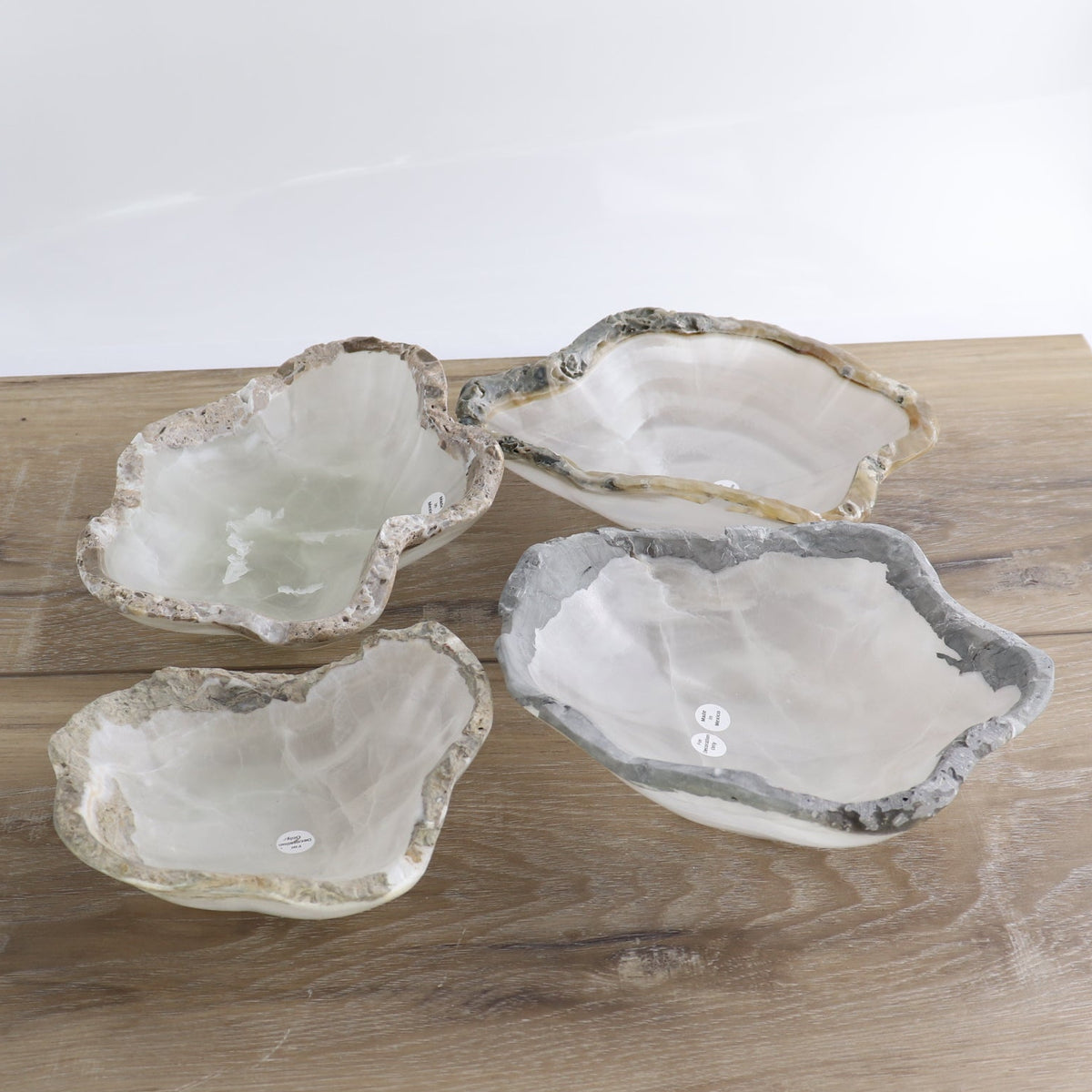Mexican Onyx/Calcite Bowls Set of 4
