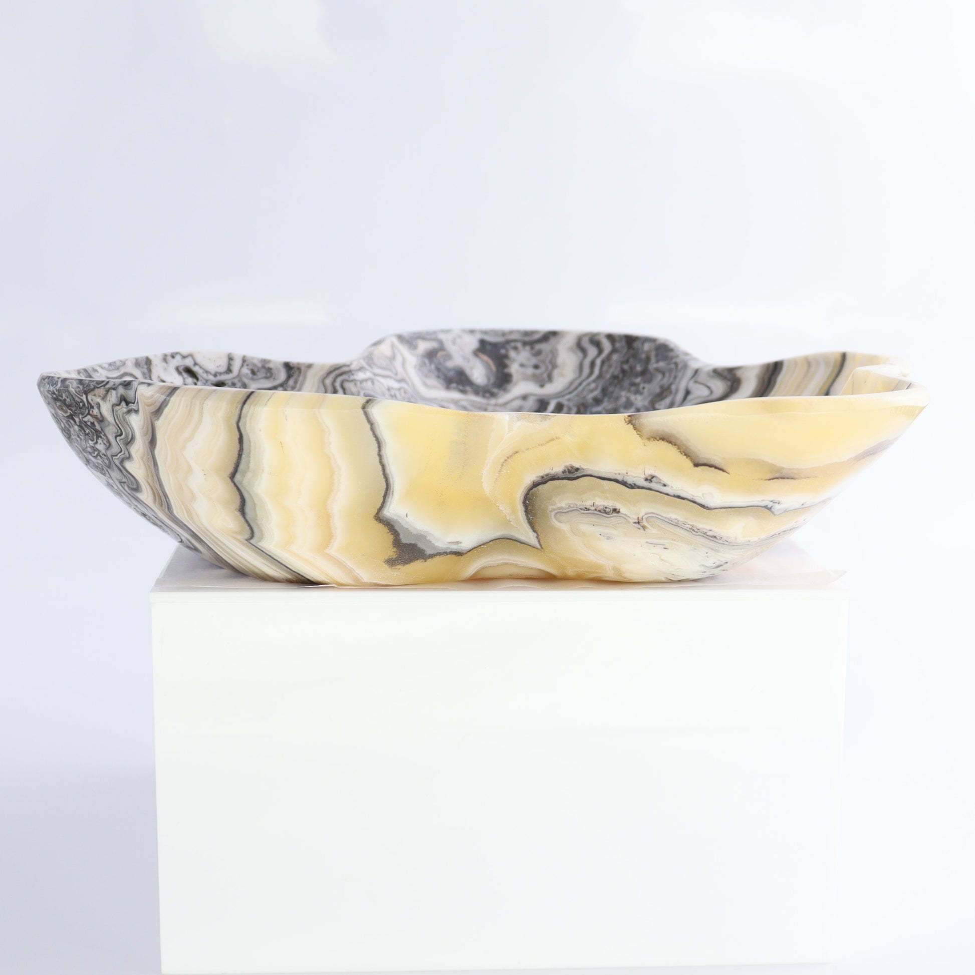 Zebra Onyx Bowl - Expert Wholesale and Supplier of Wholesale Crystals & Bulk Gemstones, ["Bowls","Mexico","onyx"]