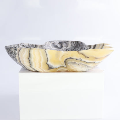 Zebra Onyx Bowl - Expert Wholesale and Supplier of Wholesale Crystals & Bulk Gemstones, ["Bowls","Mexico","onyx"]